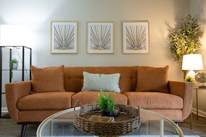Experience the perfect blend of comfort and style in this cozy living room.