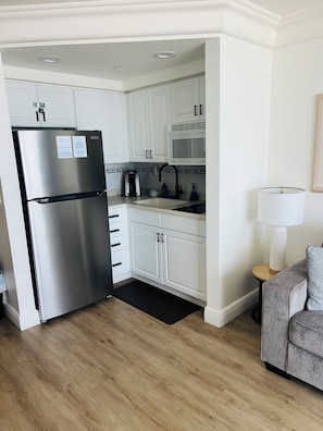 Kitchen area.