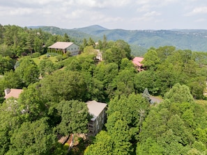 Aerial above Sunset Vista