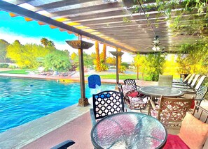 Outdoor lounge and dining