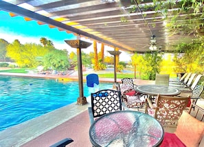 Outdoor lounge and dining