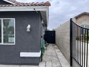 Enceinte de l’hébergement