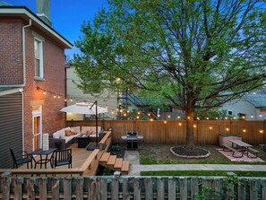 We've love to welcome you to our backyard oasis in the Short North.