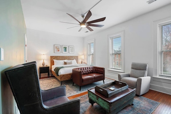 The primary bedroom haven.
