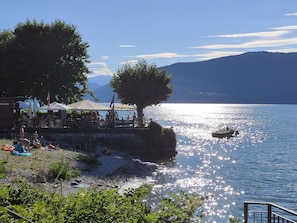Gewässer, Küsten Und Ozeanische Forms, Küste, Sommer, Bank, See, Ufer, Meer, Gebirge, Klang