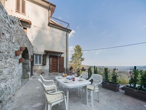Stuhl, Zimmerpflanze, Balkon