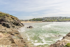 Polzeath Beach offers great surfing opportunities