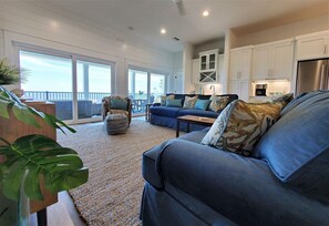 Living Area with Balcony