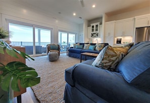 Living Area with Balcony