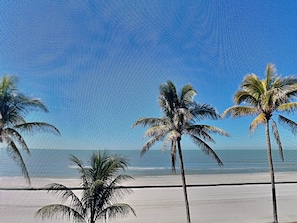 Seaside Resort 205 Screened-In Balcony Gulf Front View