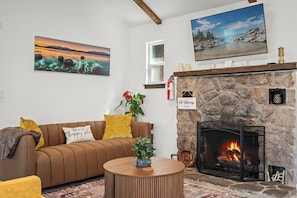 Gas Fireplace Tahoe Blue Haus