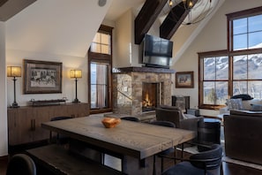 Open concept mountain living