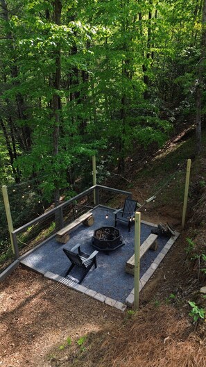 Private Fire Pit area.
