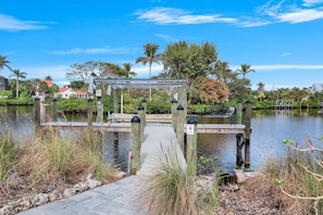 Private dock and easy Gulf access!