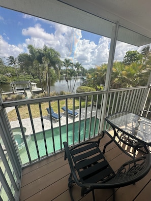 Waterfront views from all over the home.
