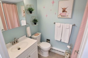 Full Bath | Bath Towels, Toilet Paper & Hand Soap Provided | No Shampoo Provided
