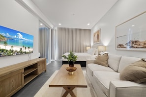 Living Area/ Bed Area