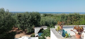 Private roof terrace sea views only 7 minutes drive to the beach