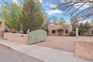 Ample parking in front of the house
