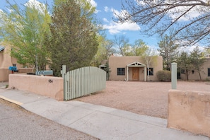 Ample parking in front of the house