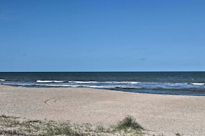 Once you walk over the dunes this is what awaits you!