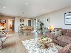 Open plan living space | Hayloft - Rachel’s Farm, Buchlyvie