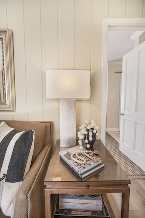 Every detail is designed with comfort in mind—from curated books and soft lighting to decorative accents that elevate your stay.
