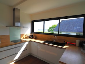 cuisine vue mer