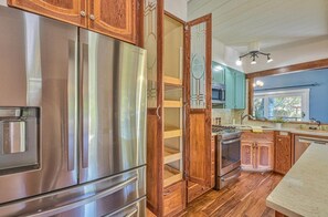 Open plan kitchen