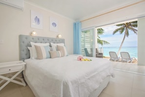 Master bedroom - not wanting to get out of bed with that lagoon view.