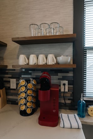 Kaffe och/eller kaffebryggare