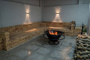 Enceinte de l’hébergement