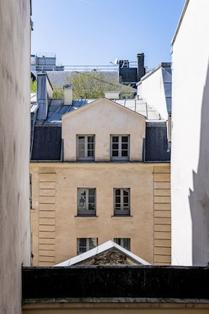 Blick von der Unterkunft