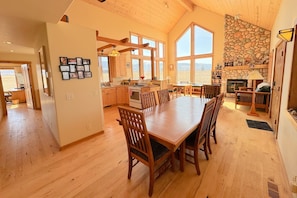 With a group-friendly open layout, this home provides the ideal space to unwind and recharge with family and friends.