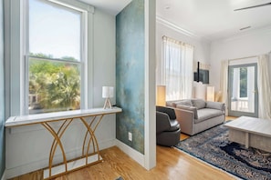 Enjoy the views from this second floor apartment.