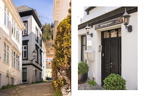 Charming, historic rental property nestled in a picturesque European alleyway.