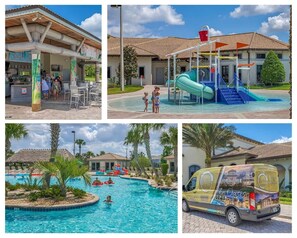 Spacious Luxury Villa near Disney. Enjoy your own private pool, game room and access to two nearby waterparks. Perfect for families and groups. Just minutes from Disney World. Child friendly house. Ideal for babies and toddlers. 