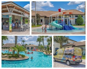 Spacious Luxury Villa near Disney. Enjoy your own private pool, game room and access to two nearby waterparks. Perfect for families and groups. Just minutes from Disney World. Child friendly house. Ideal for babies and toddlers.