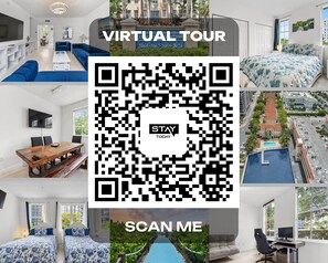 Scan the QR code to take a virtual tour of the property!