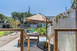 Open up to the outdoor area