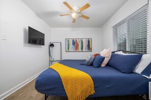 Get cozy with your favorite shows and comfy throws.