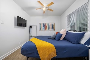 Get cozy with your favorite shows and comfy throws.