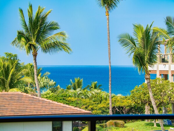 Ocean Views from your Second Floor Lanai