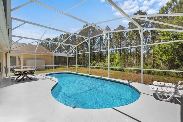 Pool area