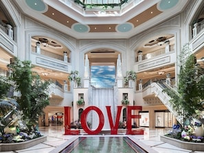 Interior entrance