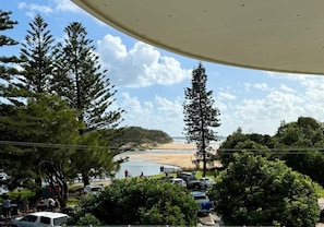 View from the balcony