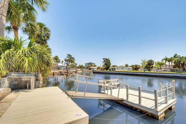 Hernando Beach Vacation Rental | 4BR | 3BA | 1 Step to Enter | 2,000 Sq Ft