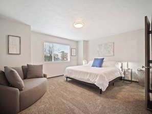 The master bedroom