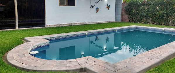 The swimming pool