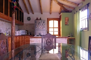 Dining room inside the house.